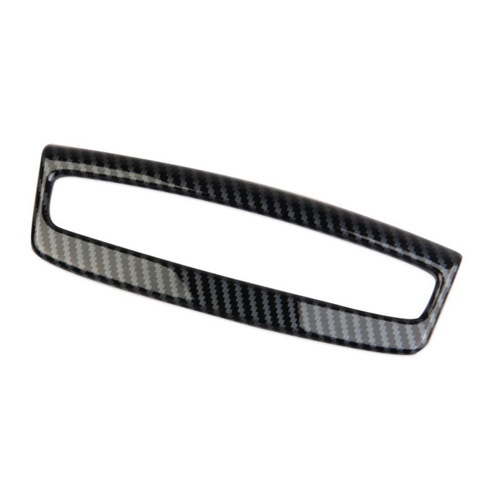Car Carbon Fiber Armrest Button Panel Cover Trim For Hyundai Tucson 2022 2023 1x