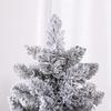 Christmas Tree 180 cm, LED Light Chain, Artificial, Flame-Retardant, Metal Base, Green
