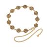 Adjustable Metal Disc Waist Chain Women'S Skirt Accessories Belt Versatile Sweater Chain Bohemian Skinny Waist Seal