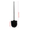 Stainless Steel Toilet Brush No Dead Corners Household Wash Toilet Cleaning Soft Bristle for Creative Bathroom Accessori