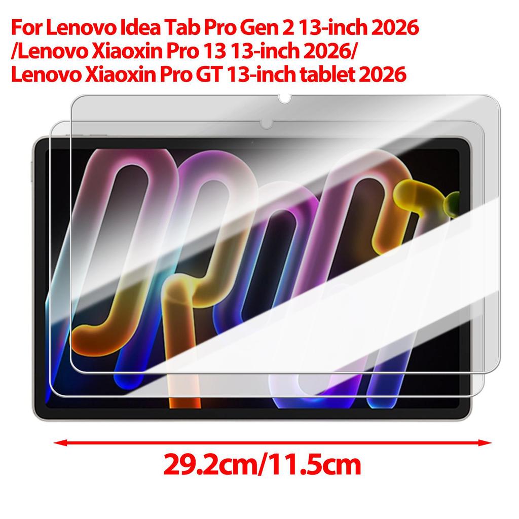 Tempered Glass Screen Protectors for Lenovo Idea Tab Pro Gen 2/Xiaoxin Pad Pro 13/Xiaoxin Pad Pro GT 13” 2026 Protective Films