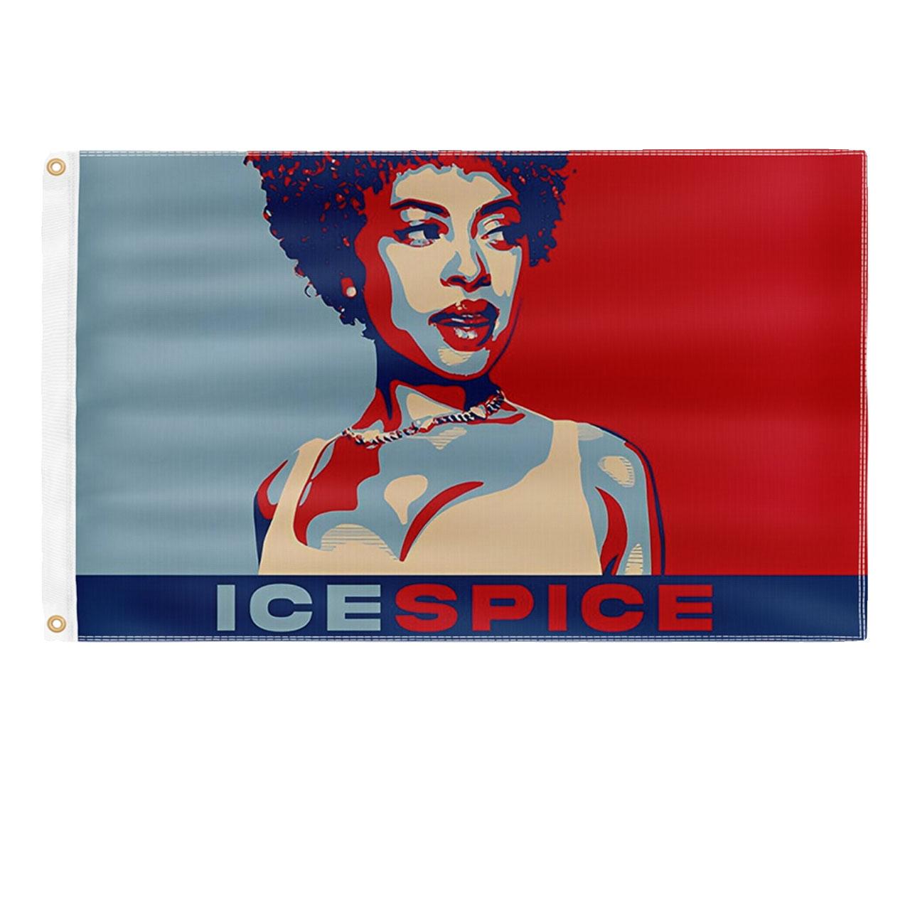 

Ins Style American Flag Print Tapestry Ice Rapper Spice Flag Hippie Boho Style Wall Hanging Dorm Bedroom Decor 74x94cm(29x37in)