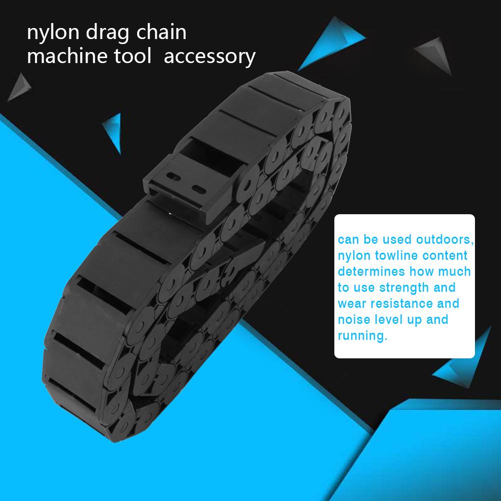 1 Meter Nylon Wire Cable Carrier Drag Chain Engraving Machine Accessory 15mm x 30mm