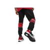 Puma Solid Color Logo Print Elastic Waist Cuffed Sports Casual Pants Men bottoms Black 535820-01