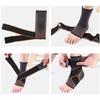 Elasticity Sports Ankle Brace Compression Strap Support Weave Elastic Bandage Foot Protective Gear Gym Fitness Ankle Belt