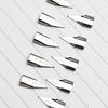 10Pcs Fountain Pen Nib Replacement Metal Fountain Pen Tip For Gothic Base English Handwriting Practice and Sketching