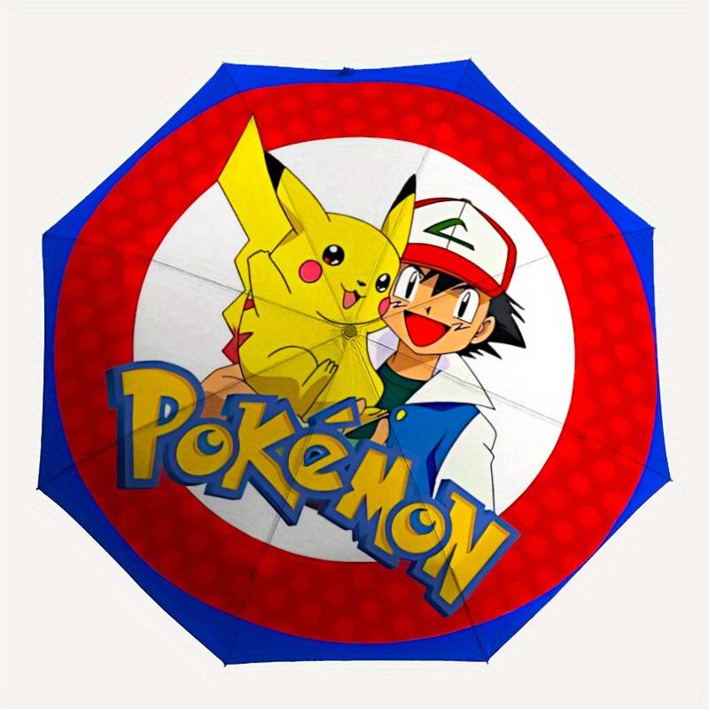 

1pc Pokemon, Pikachu Automatic Umbrella - 8-Rib Foldable Design, Outdoor Adventures, Durable Canopy Material yy250823201