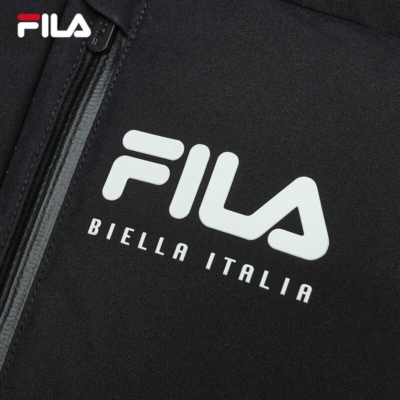 FILA Men's Long Hooded Down Jacket