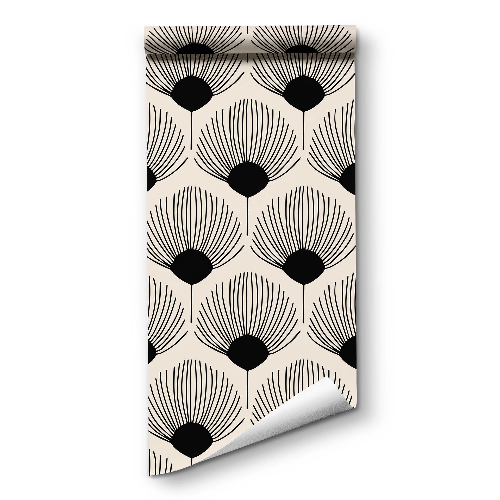 

Peel And Stick Wallpaper Damasks Trellis Fan Self-Adhesive Prepasted Wallpaper Furniture Stickers Home Decortive 45x200cm