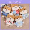 Plush Shiba Inu Keychain With Costumes Design For Kids And Collectors