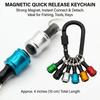 12Pcs 1/4 Inch Hex Shank Screwdriver Bits Holder Aluminum Alloy Quick Change Extension Bar Push to Unlock Lightweight Design