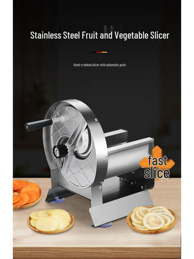 Zhaoran Manual Stainless Steel Fruit & Vegetable Slicer