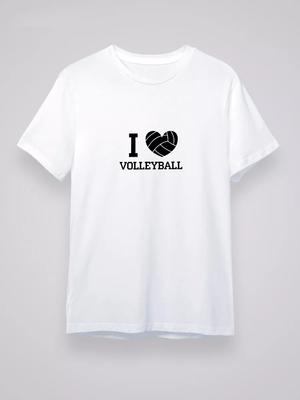 I Love Volleyball T-shirt