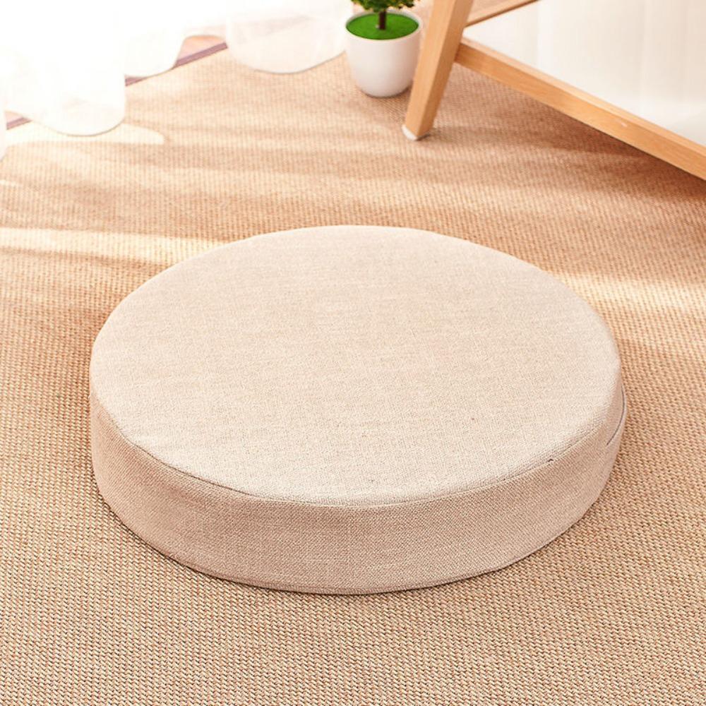 Cuscino per sedia stile giapponese ispessito Meditazione per soggiorno Balcone Cuscino da pavimento Cuscino per seduta Cuscino Tappetino yoga