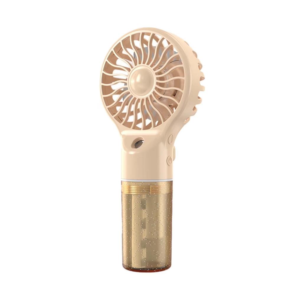 Rechargeable Handheld Fan with Spray - Portable Personal Fan for Outdoor Activities, Travel,