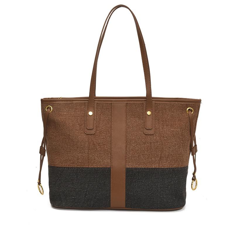 Denim Fashion Shoulder Bag Women's Summer New Simple Casual Large Capacity Portable Tote Bag