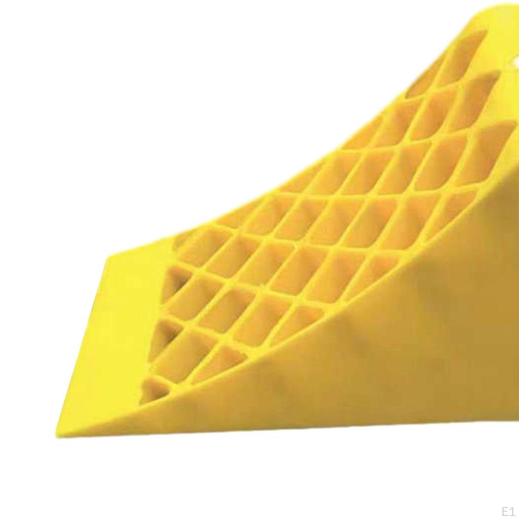 Travel Trailers RV Car Wheel Chock Stopping Device Triangle Base Durable Versatile Tool Portable for