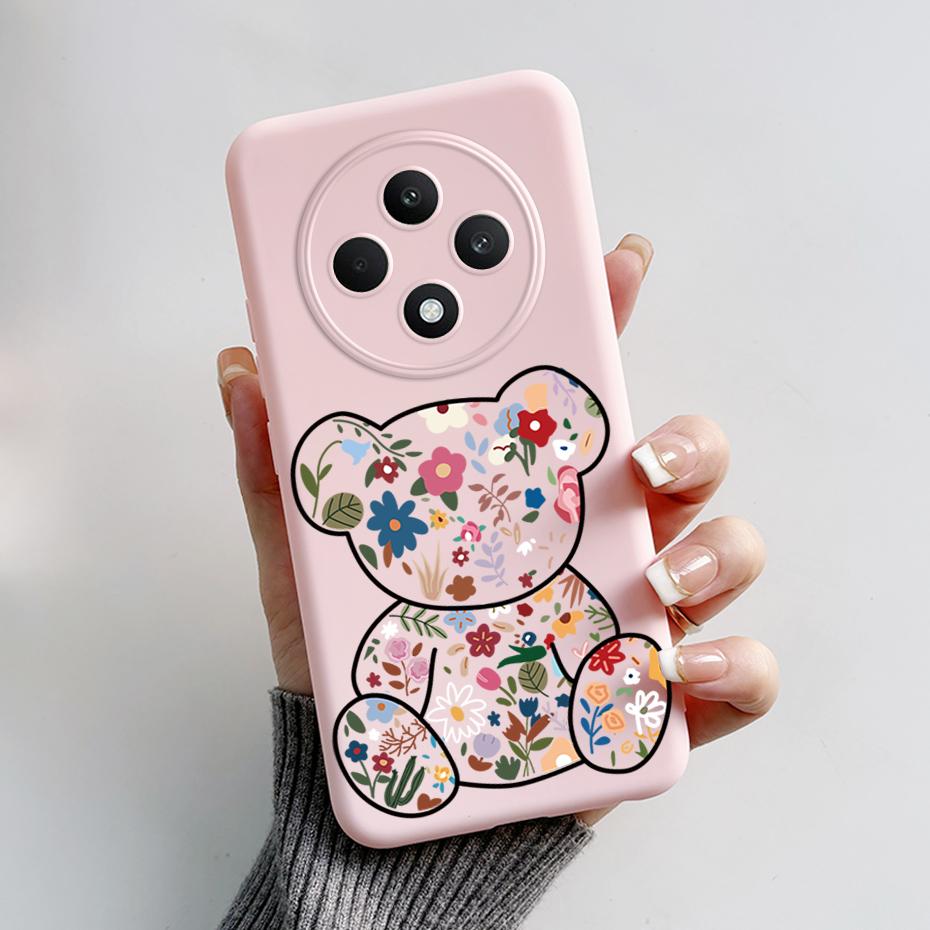 For OPPO Reno 12 FS 5G Case Bear Frog Silicone Soft Phone Cover for Oppo Reno 12 F Cases Reno12 FS Reno12FS 12 F 12F 12FS 4G 5G