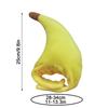 Creative Funny Pet Dog Cat Cap Costume Banana Hat For Dogs Party Cosplay Accessories Photo Props Headwear Holiday Costumes