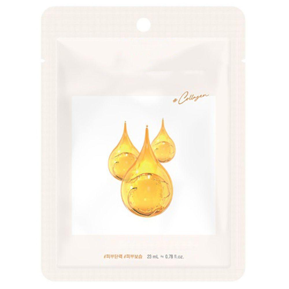 

10-sheet care mask pack packed with TRDQGVEI moisturizing energy of collagen