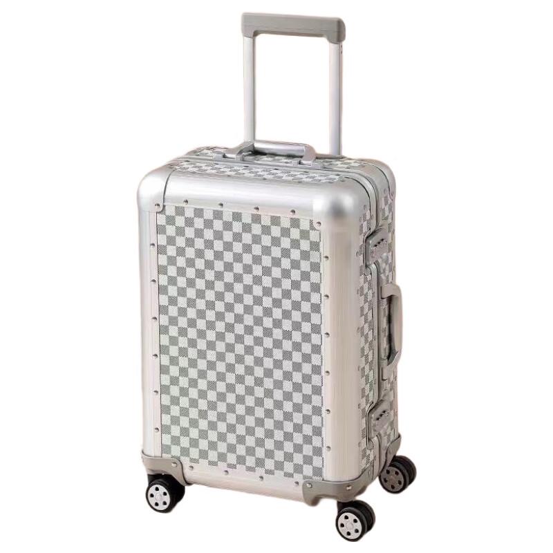Yuzhan Vintage Aluminum-Magnesium Alloy Carry-On Luggage
