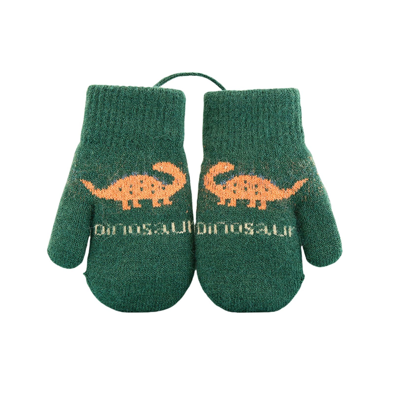 

Umeloeo Вязаный Милый и Стильный Теплый Толстый Дизайн Динозавра с Идеально подходит для Осени и Холодного Снега Начальный Начальный Мальчики и Возраста Возраста Детский зелёный