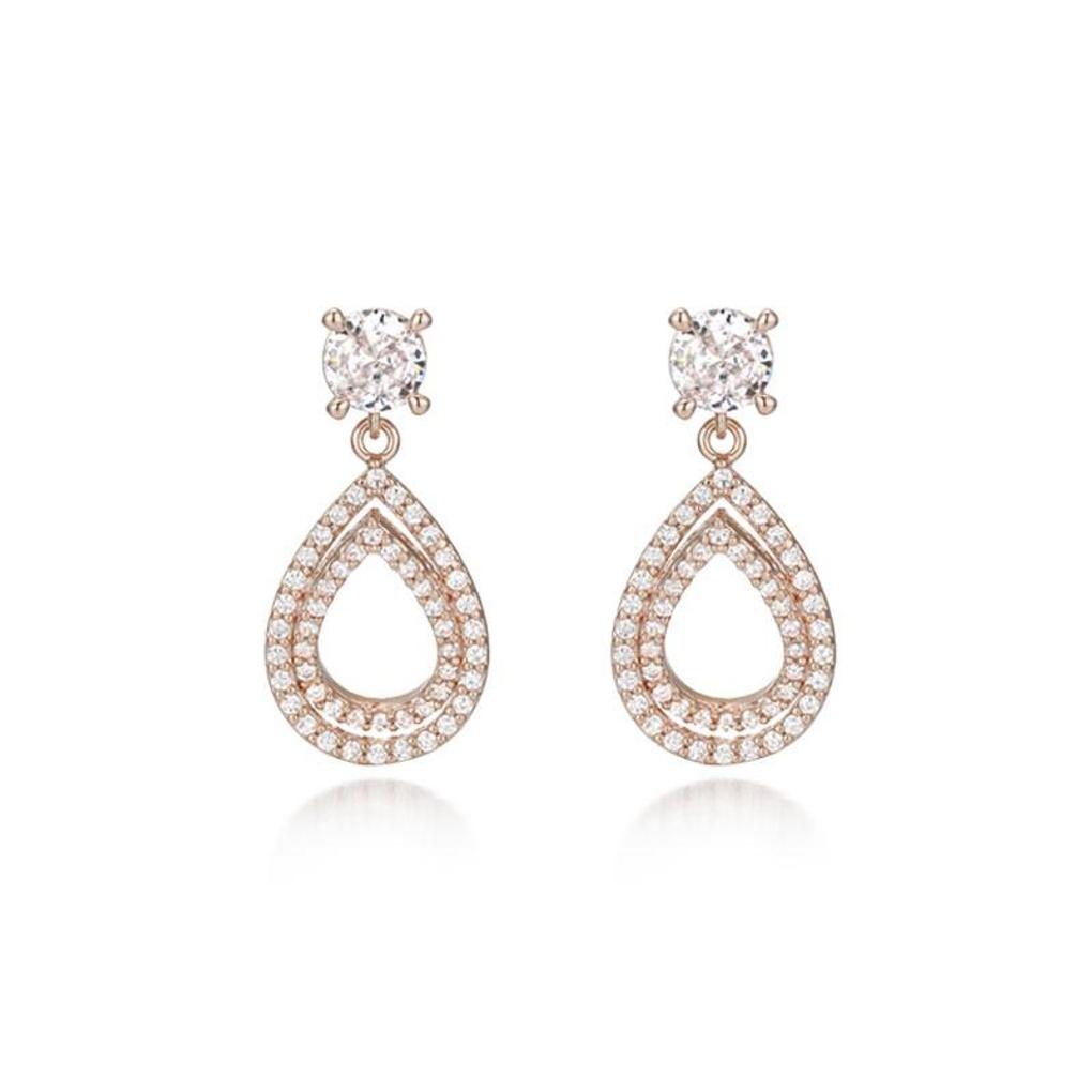 [LsSHOP] 14K Grusha Earrings (Gold Plated)_LJ5179BRE