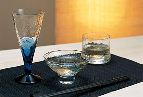 Toyo Sasaki Glass 10791 Sake Glass, Clear, 4.1 Fl Oz (130 Ml), Edo Glass, Yachiyo Kiln, Made In Japan