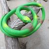 Realistic Cobra Snake Toy - Soft Rubber Prank Snake for Halloween