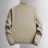 Jacket Men's Autumn Senior Sense Middle-aged and Elderly Stand-up Collar Windproof Dad Casual Business Men's Fashion Versatile Top
