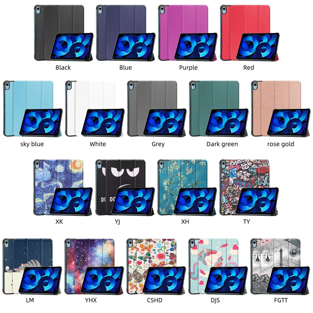 Case For Apple iPad 10th 2022 10.9 Inch PU Flip Stand Cover For Apple iPad 10th 2022 10.9 Inch Tablet Case Funda