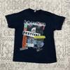 Lolapalooza T Shirt Festival Chicago 2023 Gildan Men’s Black Size Large Unisex T-Shirt