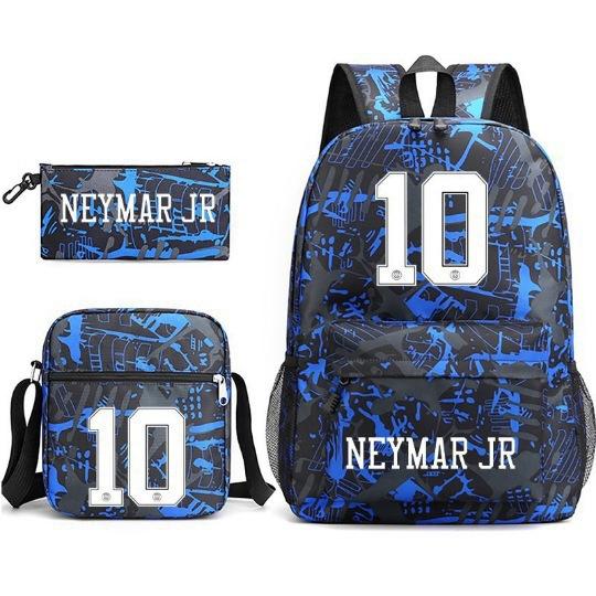 Lionel Messi · Peripheral Printed School Bag Three-Piece Pencil Case Shoulder Bag Backpack