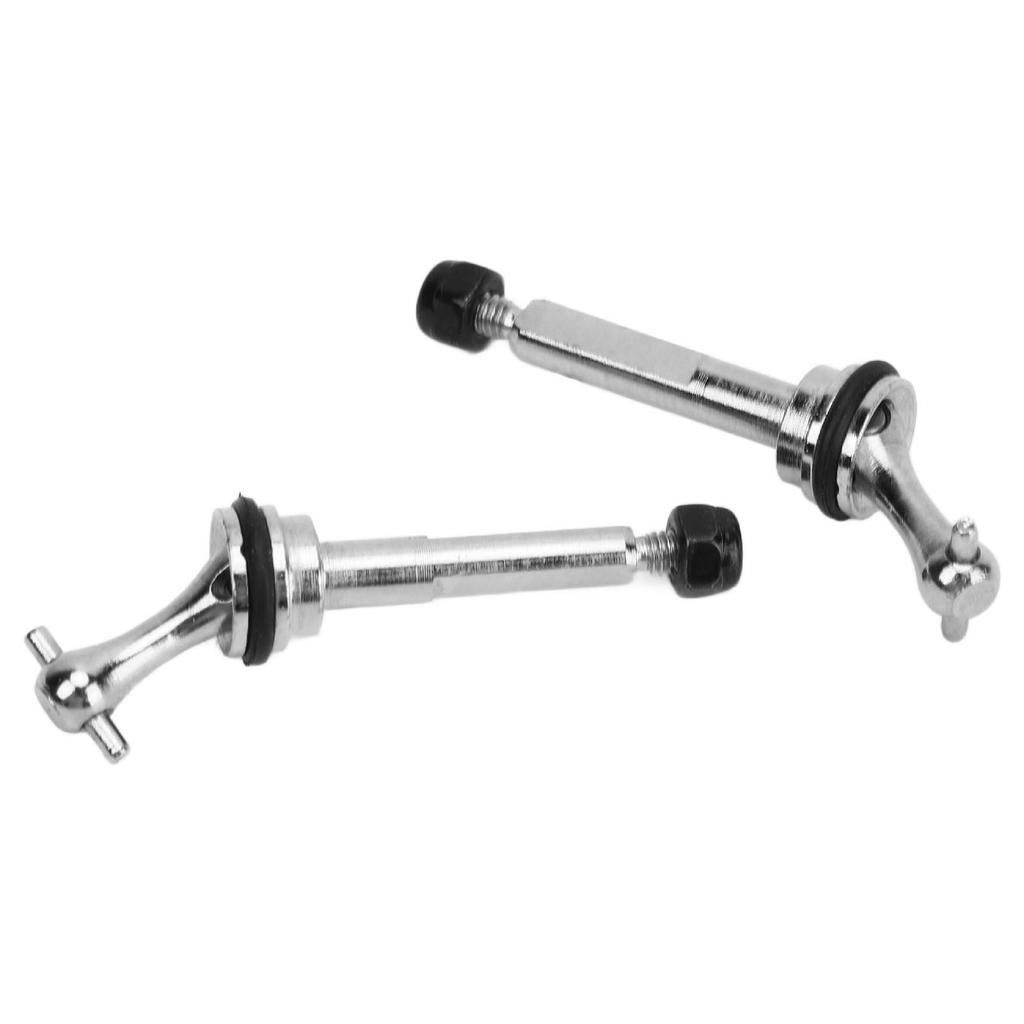 2PCS RC Drive Shaft Set Lightweight Stainless Steel Replacement For Wltoys 128 284161 Remote