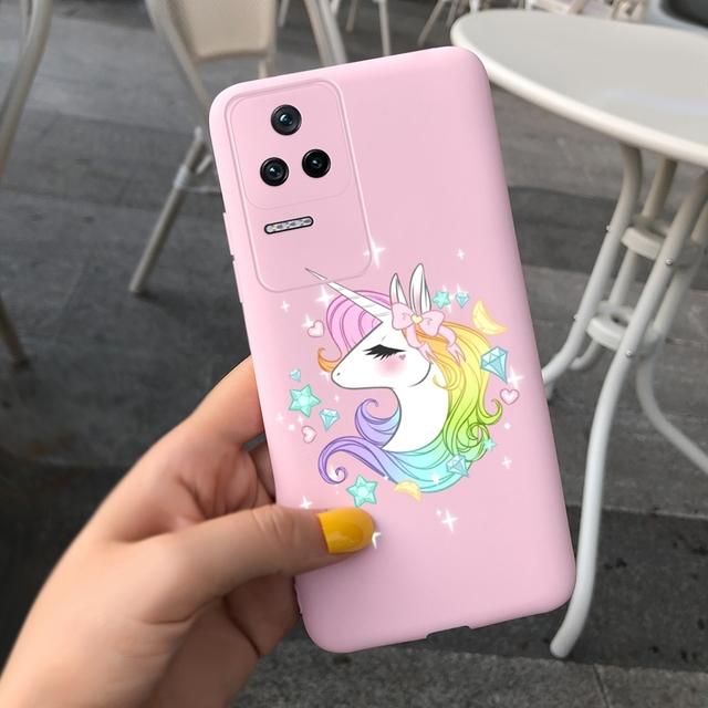 Per Xiaomi Poco F4 Custodia Cute Alien Cartoon Cover morbida in silicone TPU Custodia per telefono per Xiaomi Poco F4 GT PocoF4 Capa antiurto Coque