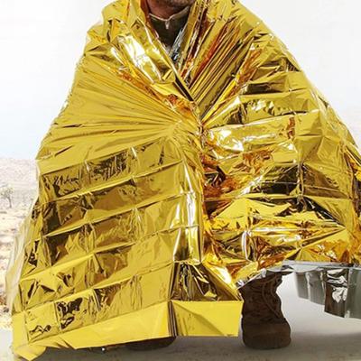 Emergency Tent Survival Camping Rescue Reflective Shelter Foil Space Blanket Bag