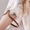 Paster Women's Summer Chinese Style Frog Button Floral Set