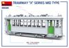 Miniart Scale X Series Tramway Plastic Model MA38026 1/35 Mid-Type