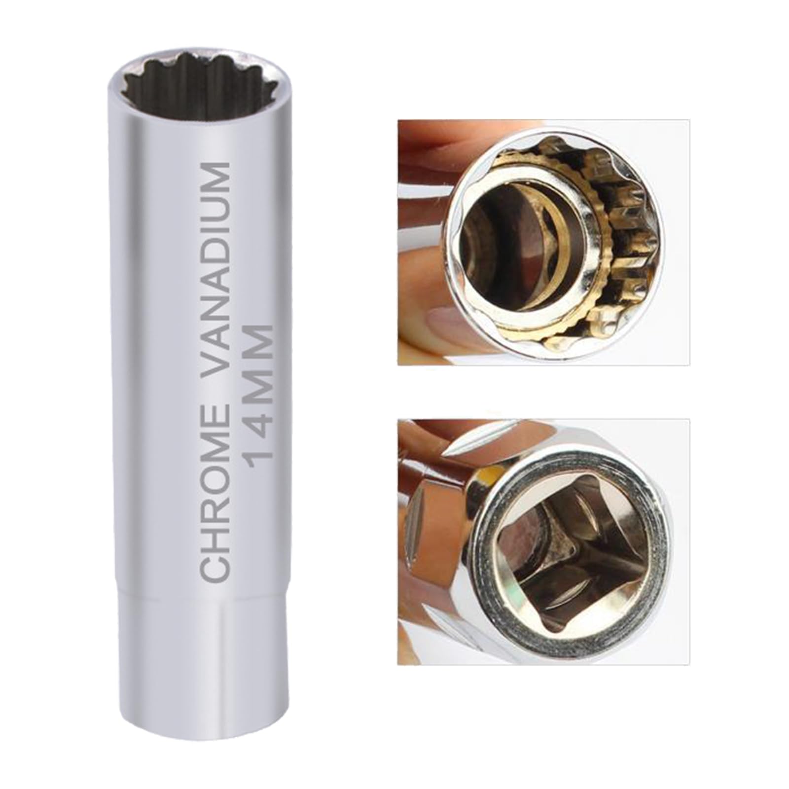 Plug Wrench Spark Plug Wrench Magnetic Joint Spark Plug Socket 14mm