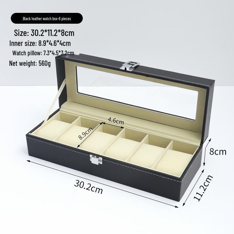 

Мягкая подушка-шкатулка для часов с текстурой орехового дерева - высококачественная кожаная витрина для мужской коллекции часов