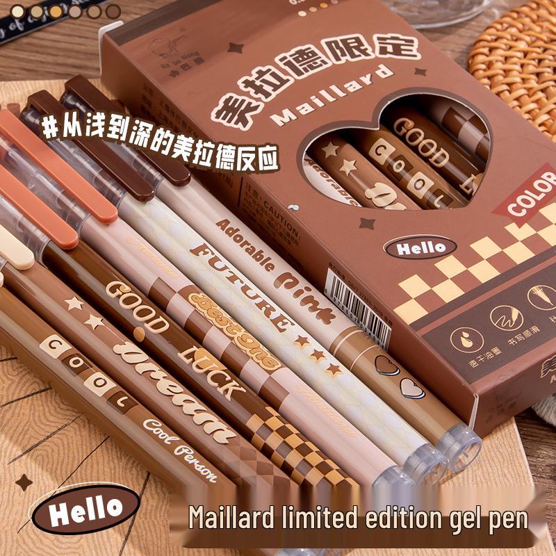 Kaba Bear Refillable Quick-Dry Rollerball Pen 0.5mm: High Capacity, Sleek Design, Ideal for Smooth Writing.