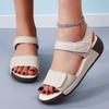 Fashion 2025 Summer New Roman Sandals Womens Comfortable Soft-Soled Casual Shoes Wedge Heel Platform Sandals Womens Large Size 35-43