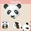 Niedliche Panda-Maske für Halloween und Cosplay-Partys. Hochwertiges PU-Material.