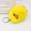 Chick Keychain Compact Size Plush Animal Keychain Bag Chain Charm Key Chain Backpack Keys Pendant Accessories