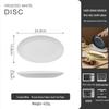 Oval Ceramic Fish Plate with Rock Texture - Stylish New Design for Dining and Serving Steamed Fish or Vegetables.