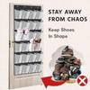 Wall Mounted Storage Bag  Mesh Shoe Storage Bag Hanging Bag For Miscellaneous Items Behind The Door Shoe Organizer