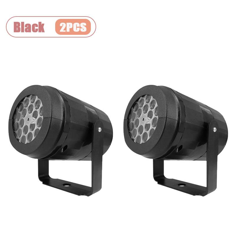 Christmas USB Powered Snowflake Projection Light Rotating Snowflake Lamp for Indoor Outdoor Holiday Decoration Home Party Decor