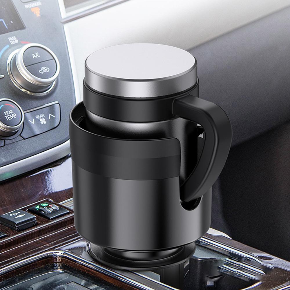 Large car cup holder multi  functional car cup holder car beverage rack  black