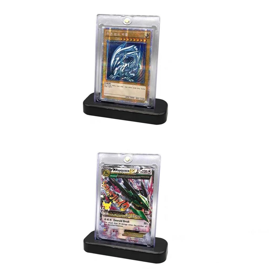 WISSUA Magnetic Loader Card UV 35pt Sleeve for and MTG Protects and Stores Cards Case, Protection, [Official Compatible] Pokémon Cards, Yu-Gi-Oh!