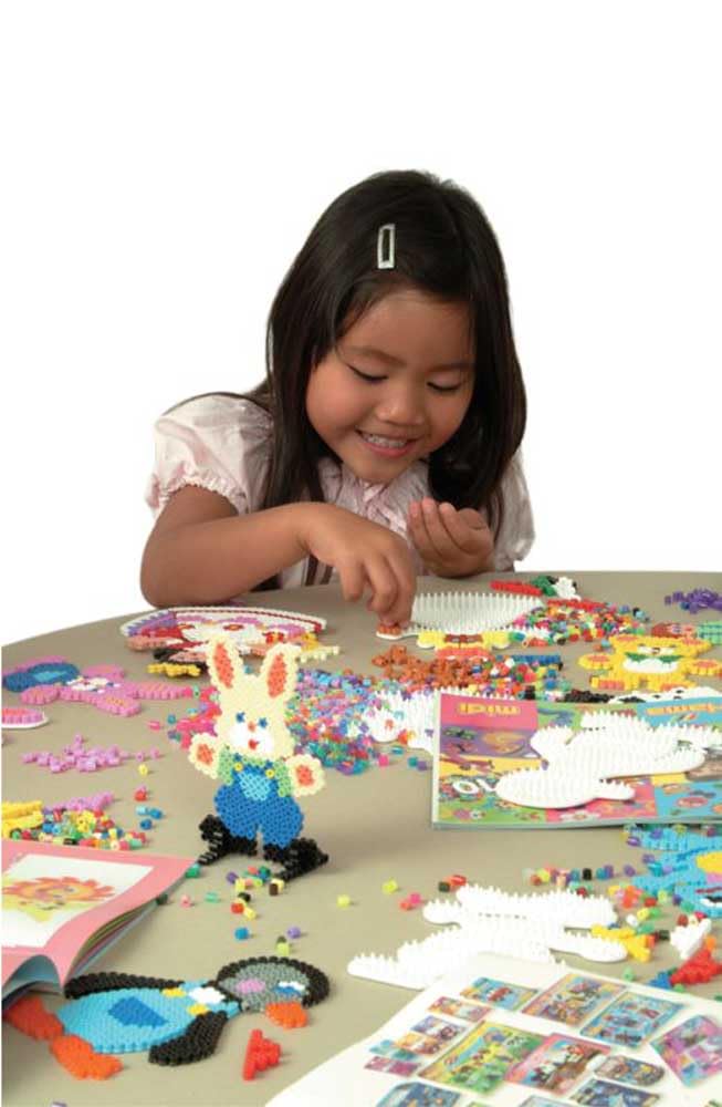 Hama Bornelund Malte Haaning Hama Beads, Blue (Solid Color), for Ages 4 and Up, MH207-09